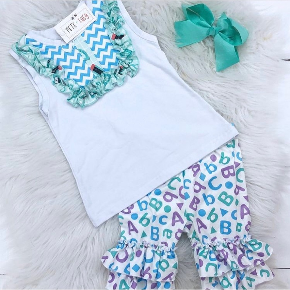 NWT Pete+Lucy Short Sets Back to School